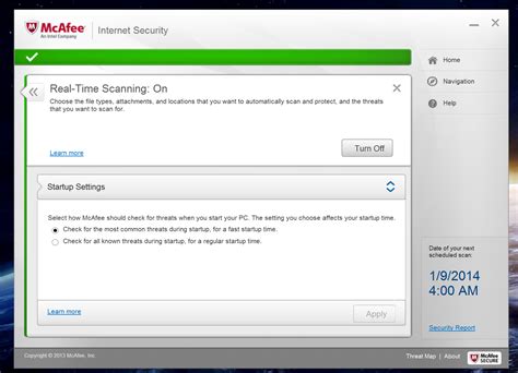 mcafee speedometer|McAfee Internet Security Review .